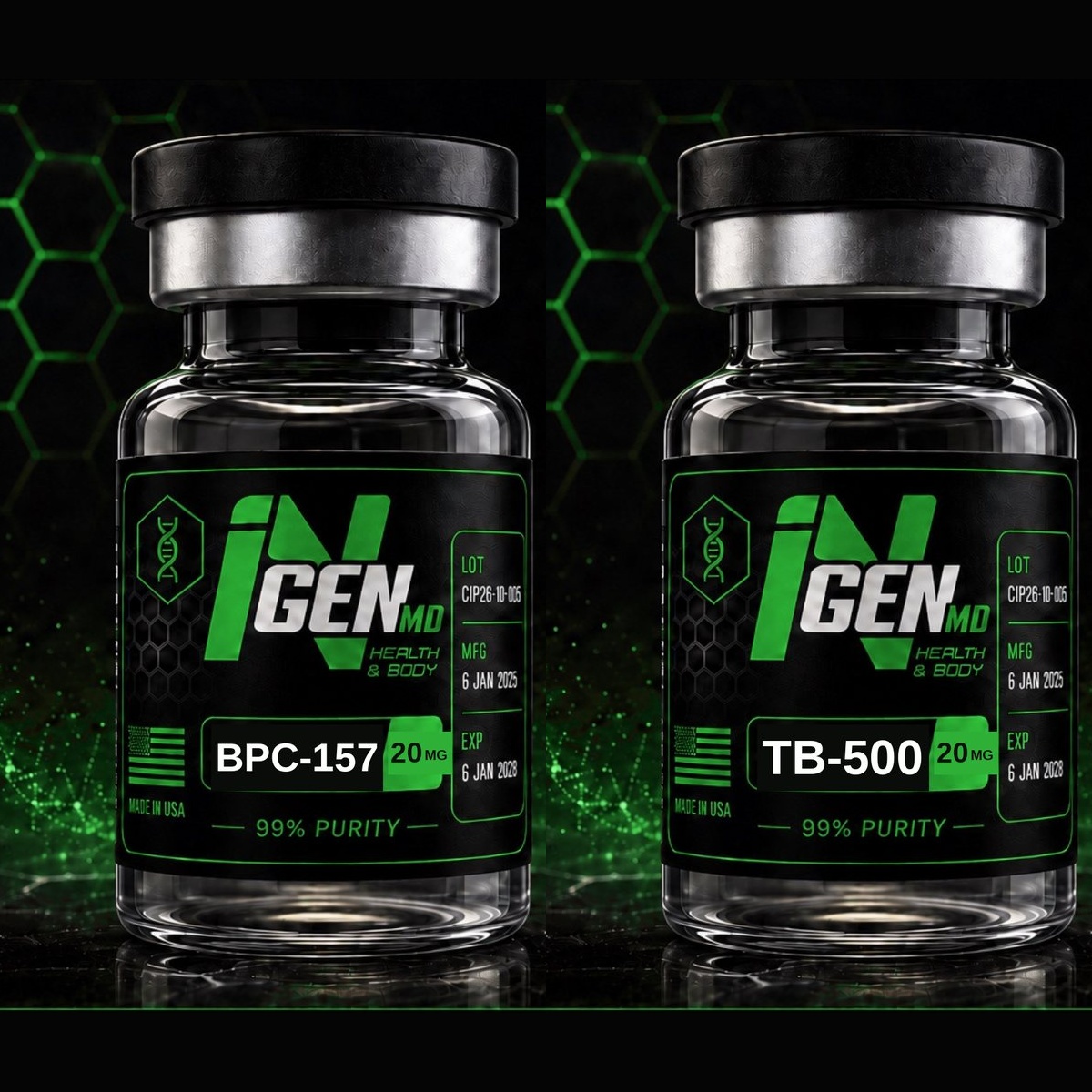 Recovery Research Stack — BPC-157 and TB-500
